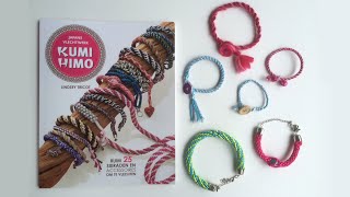 Kumihimo boek Leer armbandjes oorbellen en kettingen vlechten [upl. by Suoicul600]