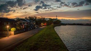 Dawn Walk by Fields at the Edge of Town  Inami Japan 4K Morning Countryside Ambience [upl. by Norbie188]