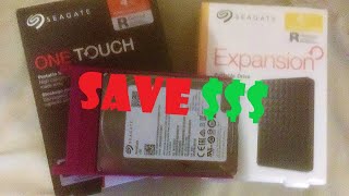 Shucking Seagate 25quot Externals in 2021 for UnRaid  What to expect when you shuck and SATA Power [upl. by Nnyltak874]