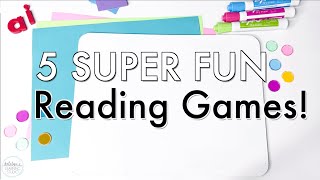 5 Super Fun Reading Games that Create Instant Engagement [upl. by Nortad]