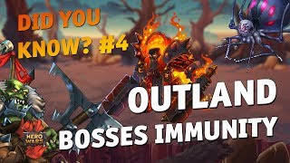 Outland Bosses Immunity  Hero Wars [upl. by Rubia]