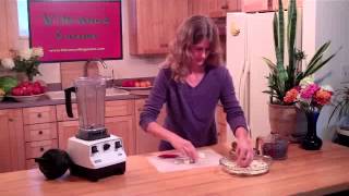 Easiest Blueberry Pie raw food recipe [upl. by Azyl]