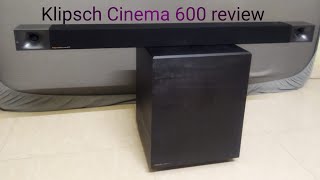 Klipsch Soundbar Cinema 600 review in tamil [upl. by Ayam]