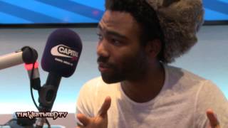 Childish Gambino on Because The Internet Kanye West Drake amp Future  Westwood [upl. by Doughman299]