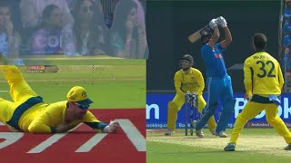 Travis head Spectacular catch To dismiss Rohit Sharma Shocked Virat Ritika Anushka Athiya [upl. by Atinrev]