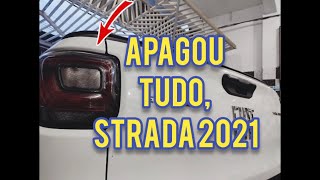 Strada 2021 apagou as lanternas e bloqueou a tensão [upl. by Akerdnuhs]