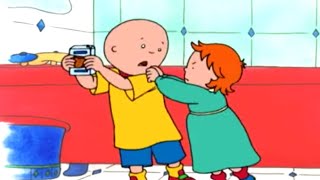 Caillou Doesnt Share  Caillou Cartoon [upl. by Soisanahta942]