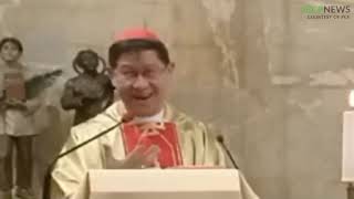 Cardinal Tagles advice to parents and married couples [upl. by Atikim581]