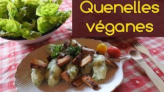 Recette  Quenelles alsaciennes végétales quotbüwespätzlequot [upl. by Ayanej920]