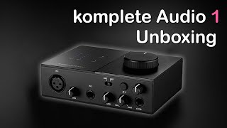 Native Instruments  komplete Audio 1  Unboxing  Best Budget Audio Interface [upl. by Bandler]