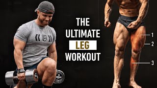 The Ultimate ScienceBased Leg Day For Muscle Growth 2023 [upl. by Yarb]