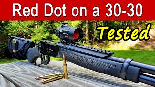 Red Dot on a 3030 Field Tested  Best Deer Hunting Gun [upl. by Talya]