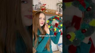 VIRALOWY WIENIEC z włóczki🎄 YouTubeowy kalendarz adwentowy 224 święta christmasdiy diy art [upl. by Anivram277]