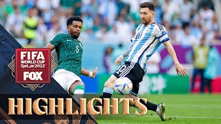 Argentina vs Saudi Arabia Highlights  2022 FIFA World Cup [upl. by Alec]