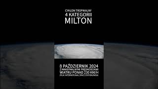 Milton  cyklon tropikalny 4 kategorii geografia huragan floryda stacjakosmiczna [upl. by Colley]