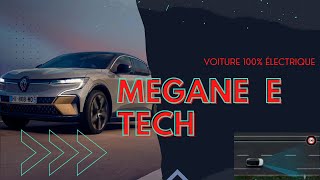 La Voiture électrique MEGANE E TECH 2022 [upl. by Armelda]