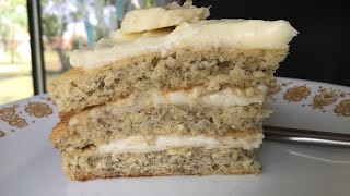 Banana Mascarpone Cake [upl. by Emmott]