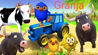 La Vaca Lola  Estoy Me reí solo La granja de Zenon el pollito pio 3D game🐄👻🐕321 [upl. by Eenad206]