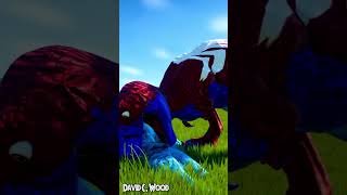 Epic Dinosaur Showdown Oxalaia Cyborg TRex Spiderman Chomper amp More jurassicworldevolution [upl. by Cristin]