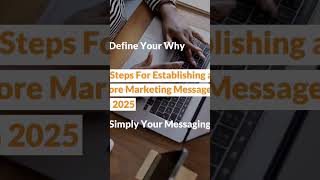 3 Steps For Establishing a Core Marketing Message in 2025 [upl. by Alikee]