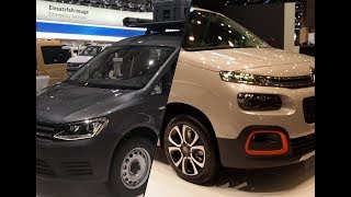 2018 Citroen Berlingo vs 2018 Volkswagen Caddy [upl. by Kennett]