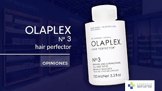 OLAPLEX nº3 Hair Perfector Opiniones 🌟 Review Olaplex Hair Perfector 💧FARMACIA SENANTE [upl. by Anikehs]