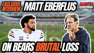 Matt Eberflus Doesnt Regret Leaving Caleb Williams In  Matt Eberflus [upl. by Lenaj]