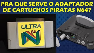 PRA QUE SERVE O ADAPTADOR DE CARTUCHOS PARALELOS DE NINTENDO 64 COMO ELE FUNCIONA [upl. by Helm]