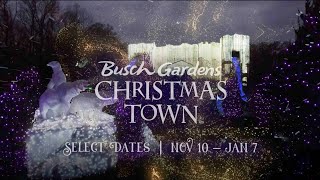 What’s New at Christmas Town 2023  Busch Gardens Williamsburg Guide [upl. by Johanan940]