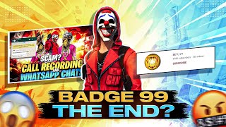 BADGE 99 CONTROVERSY END  BETU YT  FAMCLASHERS [upl. by Mutua]