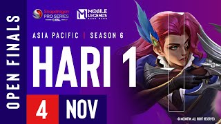 🔴 ID AP Mobile Legends Bang Bang  Snapdragon Mobile Open Finals  Season ke6  Hari 1 [upl. by Anil]