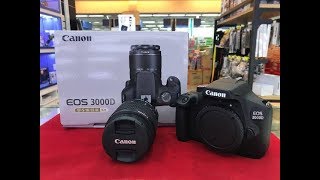 Canon EOS 3000D DSLR camera unboxing Tamil [upl. by Monafo]