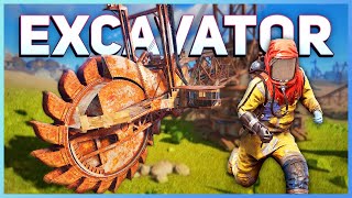 Giant Excavator Pit Guide  Rust Tutorial [upl. by Eille926]