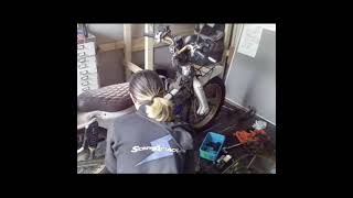 Honda C90 engine swap in under 60 minutes with first start [upl. by Kemble]