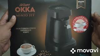 Okka Minio JET Turkish Coffee Machine – Copper – OK0013 [upl. by Loeb]