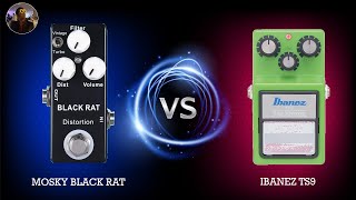 BATTLE 7  MOSKY BLACK RAT VS IBANEZ TS9 [upl. by Tilagram]