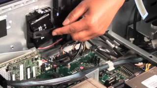 IBM System X 3500 M4 Remove ServeRaid Battery [upl. by Crelin]