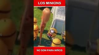 LOS MINIONS NO SON PARA NIÑOS 😮🤯 shorts [upl. by Norraa]