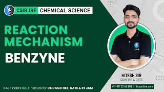 Benzyne In Reaction Mechanism  CSIR NET Chemistry [upl. by Jacobsen]