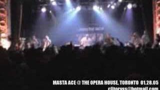 MASTA ACE  BLOCK EPISODE LIVE [upl. by Mansoor]