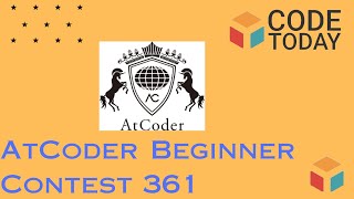 AtCoder Beginner Contest 361 A B C E [upl. by Sarkaria]