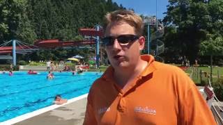 Bergneustadt  Freibad  Heissester Tag des Jahres  Emotions und Infos [upl. by Fini]