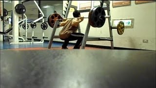 NEW PR 150kg SQUATx5 [upl. by Kieran]