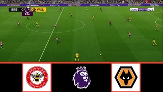 BRENTFORD VS WOLVERHAMPTON  PREMIER LEAGUE 20242025  FOOTBALL LIFE 2024 [upl. by Gyimah]