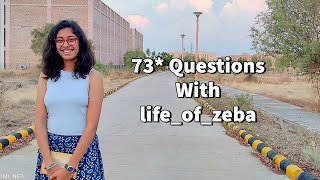 73 Questions with lifeofzeba  A Vogue Style Interview [upl. by Nivets]