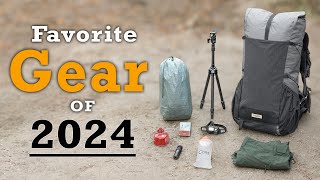 My Favorite Backpacking Gear of 2024 Top 10 [upl. by Lleira]