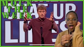 MOCK THE WEEK UNLIKELY CHAT UP LINES REACTION [upl. by Broderic851]