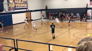 Williamston Middle School Basketball Game Winning Shot [upl. by Gnouc]