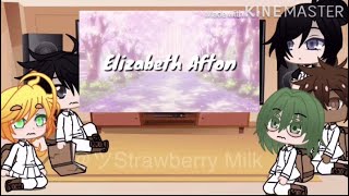 TPN react to Elizabeth Afton memesPart 2no sound [upl. by Sacttler709]