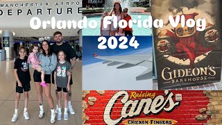 Orlando Florida Vlog  Travel Day Walmart Raising Canes Gideon’s Bakehouse Target amp MORE [upl. by Lissak]